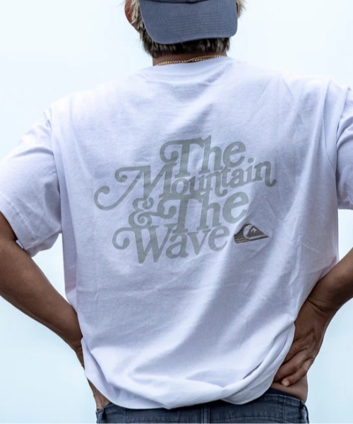 Quiksilver(クイックシルバー)の「TYPEFACE ST /クイックシルバーバックプリント半袖Tシャツ(Tシャツ/カットソー・メンズ・ブラック/ピンク/ホワイト/インディゴブルー・X-LARGE/MEDIUM/LARGE)」の2枚目の写真