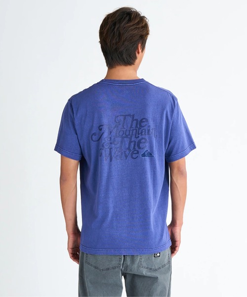 Quiksilver(クイックシルバー)の「TYPEFACE ST /クイックシルバーバックプリント半袖Tシャツ(Tシャツ/カットソー・メンズ・ブラック/ピンク/ホワイト/インディゴブルー・X-LARGE/MEDIUM/LARGE)」の3枚目の写真