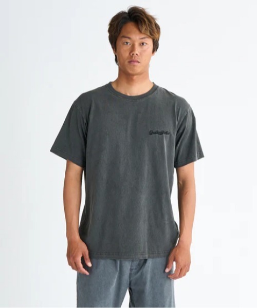 Quiksilver(クイックシルバー)の「TYPEFACE ST /クイックシルバーバックプリント半袖Tシャツ(Tシャツ/カットソー・メンズ・ブラック/ピンク/ホワイト/インディゴブルー・X-LARGE/MEDIUM/LARGE)」の6枚目の写真