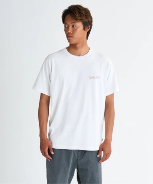 Quiksilver(クイックシルバー)の「TYPEFACE ST /クイックシルバーバックプリント半袖Tシャツ(Tシャツ/カットソー・メンズ・ブラック/ピンク/ホワイト/インディゴブルー・X-LARGE/MEDIUM/LARGE)」の5枚目の写真