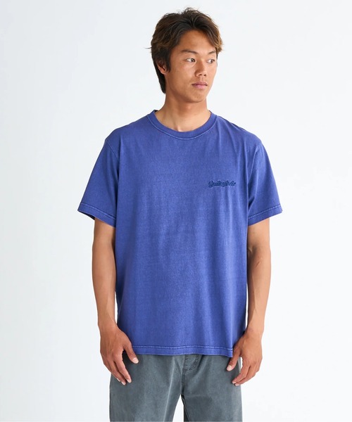 Quiksilver(クイックシルバー)の「TYPEFACE ST /クイックシルバーバックプリント半袖Tシャツ(Tシャツ/カットソー・メンズ・ブラック/ピンク/ホワイト/インディゴブルー・X-LARGE/MEDIUM/LARGE)」の13枚目の写真