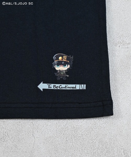 ジョジョの奇妙な冒険（ジョジョノキミョウナボウケン）の「【ジョジョの奇妙な冒険】別注Tシャツ（Tシャツ/カットソー・キッズ・チャコール/ピンク/ブラック・80/90/100/110/120/130/140/150）」の16枚目の写真