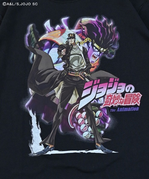 ジョジョの奇妙な冒険（ジョジョノキミョウナボウケン）の「【ジョジョの奇妙な冒険】別注Tシャツ（Tシャツ/カットソー・キッズ・チャコール/ピンク/ブラック・80/90/100/110/120/130/140/150）」の15枚目の写真