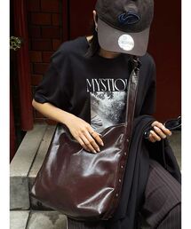 MURUA | フェイクレザーショルダーバッグ(ショルダーバッグ)