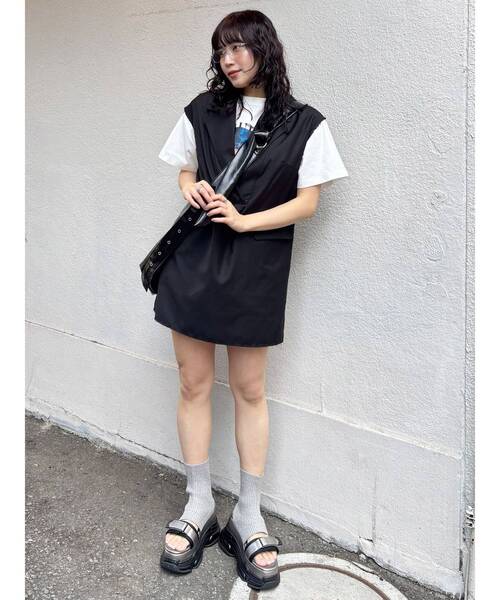 MURUA（ムルーア）の「フェイクレザーショルダーバッグ（ショルダーバッグ・レディース・ブラック/ブラウン・FREE）」の18枚目の写真