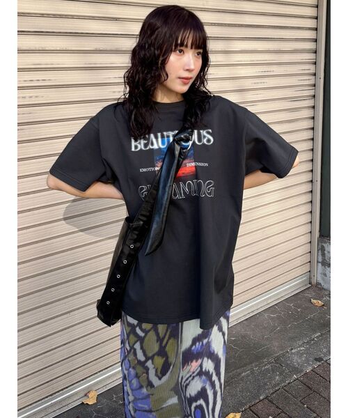 MURUA（ムルーア）の「フェイクレザーショルダーバッグ（ショルダーバッグ・レディース・ブラック/ブラウン・FREE）」の20枚目の写真