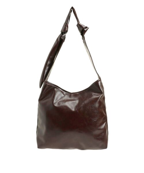 MURUA（ムルーア）の「フェイクレザーショルダーバッグ（ショルダーバッグ・レディース・ブラック/ブラウン・FREE）」の3枚目の写真