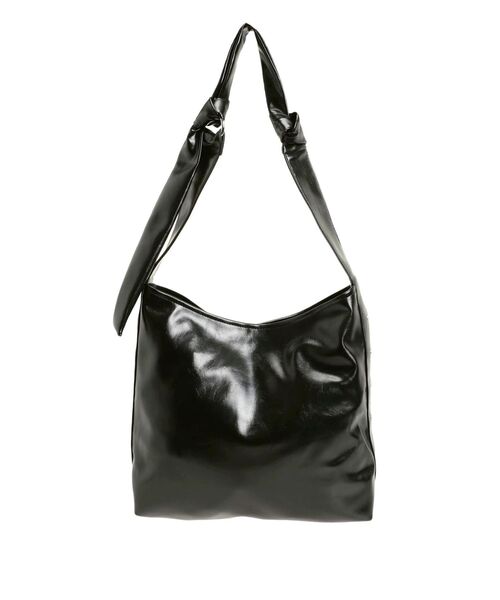 MURUA（ムルーア）の「フェイクレザーショルダーバッグ（ショルダーバッグ・レディース・ブラック/ブラウン・FREE）」の4枚目の写真