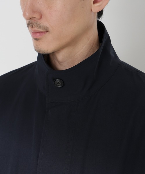 NANO universe（ナノユニバース）の「ウェザークロスフィッシュテールコート（その他アウター・メンズ・ブラック/ベージュ・M/L）」の3枚目の写真