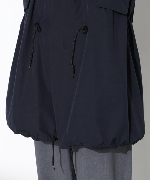 NANO universe（ナノユニバース）の「ウェザークロスフィッシュテールコート（その他アウター・メンズ・ブラック/ベージュ・M/L）」の7枚目の写真