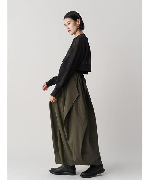 UN3D.(アンスリード)の「UN3D./アンスリード/2TONE SHEER KT CD/2トーンシアーニットカーディガン/5225228011(カーディガン/ボレロ・レディース・ブラック/グレー・FREE)」の17枚目の写真