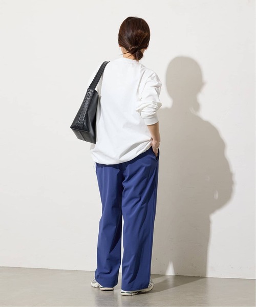 JOURNAL STANDARD（ジャーナルスタンダード）の「《追加2》シャーリングロングスリーブTシャツ（Tシャツ/カットソー・レディース・ホワイト/ブラウン系その他/ダークブルー/ブラック系その他・FREE）」の20枚目の写真