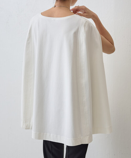 ビアズリーBEARDSLEY ケープ付きカットソー BEARDSLEY（ビアズリー）の「ケープ付きカットソー（Tシャツ