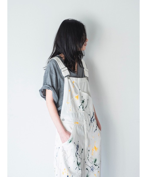 セール】PAINT DENIM OVERALL（サロペット/オーバーオール