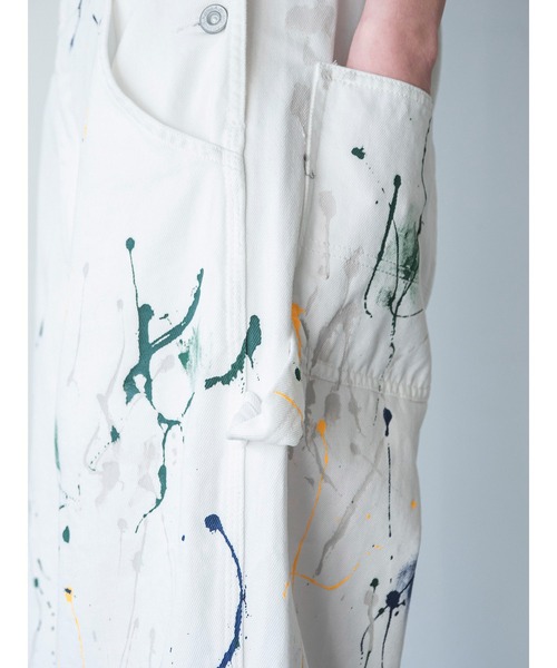 セール】PAINT DENIM OVERALL（サロペット/オーバーオール