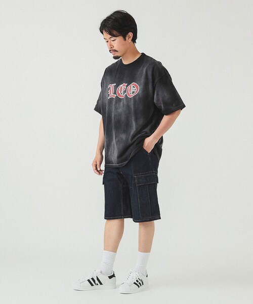 BEAMS（ビームス）の「フェード カレッジ Tシャツ（Tシャツ/カットソー・メンズ・ブラック/ネイビー/チャコールグレー・XL/L/M/S）」の21枚目の写真