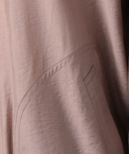 BAYFLOW（ベイフロー）の「シアーブルゾン（ブルゾン・レディース・グレイッシュベージュ/ピンク/チャコール・FREE）」の16枚目の写真