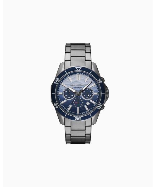 ARMANI EXCHANGE(アルマーニエクスチェンジ)の「【A|X アルマーニ エクスチェンジ】ステンレススチールベルトウォッチ(バタフライ)SPENCER_AX1967(アナログ腕時計・メンズ・その他1・FREE)」の1枚目の写真