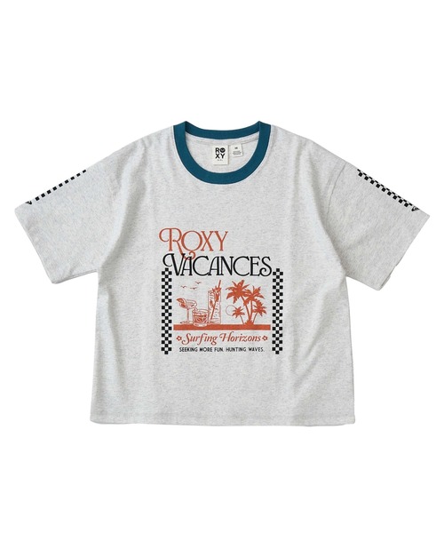 送料込★美品☆希少peaceマークRINCON★半袖タッパー セール】MINI SEEKING MORE FU /ロキシーキッズリンガー半袖Tシャツ（T