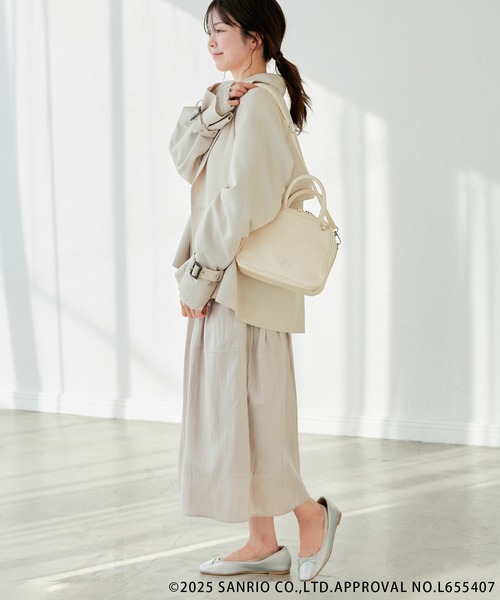 ROPE' PICNIC(ロペピクニック)の「【ROPE' PICNIC×Sanrio characters】軽くてやわらかいバレエシューズ(バレエシューズ・レディース・ブラック/シルバー系その他・L/M/S)」の11枚目の写真