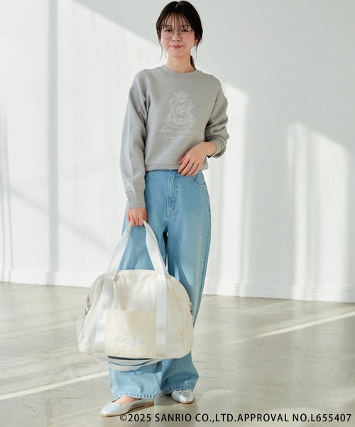 ROPE' PICNIC(ロペピクニック)の「【ROPE' PICNIC×Sanrio characters】軽くてやわらかいバレエシューズ(バレエシューズ・レディース・ブラック/シルバー系その他・L/M/S)」の12枚目の写真