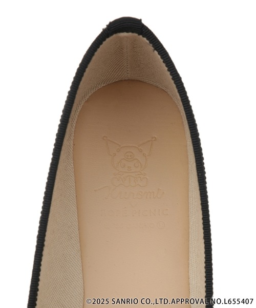 ROPE' PICNIC(ロペピクニック)の「【ROPE' PICNIC×Sanrio characters】軽くてやわらかいバレエシューズ(バレエシューズ・レディース・ブラック/シルバー系その他・L/M/S)」の18枚目の写真