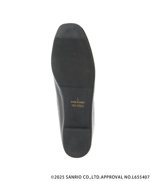 ROPE' PICNIC(ロペピクニック)の「【ROPE' PICNIC×Sanrio characters】軽くてやわらかいバレエシューズ(バレエシューズ・レディース・ブラック/シルバー系その他・L/M/S)」の19枚目の写真