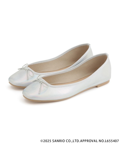 ROPE' PICNIC(ロペピクニック)の「【ROPE' PICNIC×Sanrio characters】軽くてやわらかいバレエシューズ(バレエシューズ・レディース・ブラック/シルバー系その他・L/M/S)」の21枚目の写真