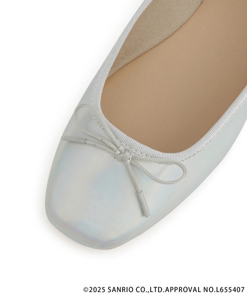 ROPE' PICNIC(ロペピクニック)の「【ROPE' PICNIC×Sanrio characters】軽くてやわらかいバレエシューズ(バレエシューズ・レディース・ブラック/シルバー系その他・L/M/S)」の22枚目の写真