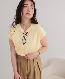 汗染み防止ダブルカフスTシャツ