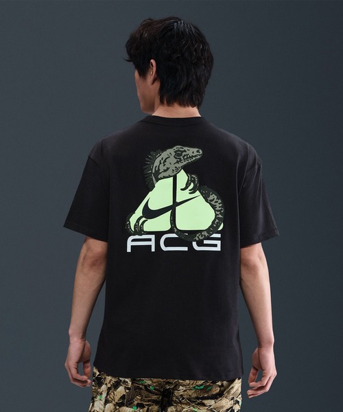 Tシャツ・カットソー Nike SS25 ACG IGUANA TEE (HJ0884 010) Nike ACG Tee 