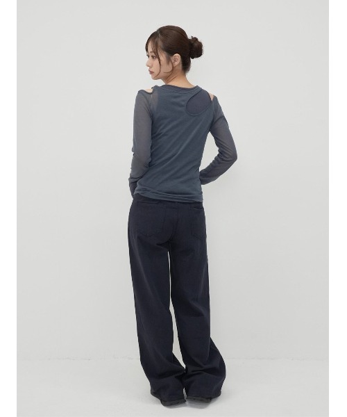 enewdnina ユニークカーブデニム ユニーク カーブデニムパンツ ジーンズ（デニムパンツ）｜Enewd