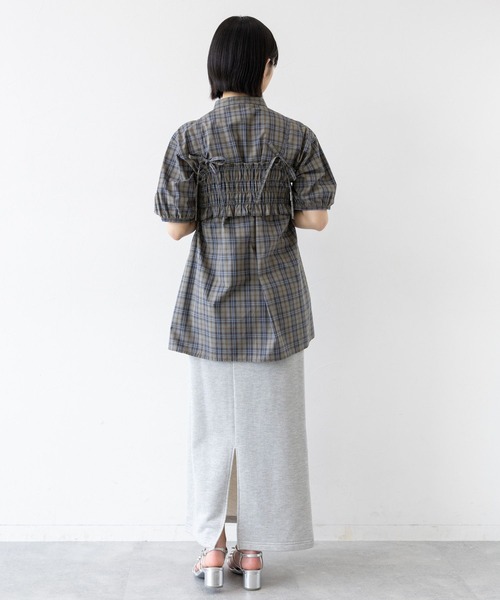 RAGEBLUE（レイジブルー）の「3WAY/リボンビスチェセットシャツチュニック（シャツ/ブラウス・レディース・ホワイト/グリーン・FREE）」の11枚目の写真