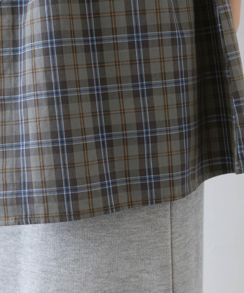 RAGEBLUE（レイジブルー）の「3WAY/リボンビスチェセットシャツチュニック（シャツ/ブラウス・レディース・ホワイト/グリーン・FREE）」の18枚目の写真