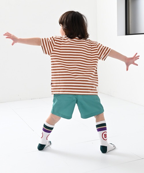 MARKEY'S（マーキーズ）の「【LSP WOW!】デイリーショートパンツ（その他パンツ・キッズ・ブラック/ピンク/ライム/オレンジ/ラベンダー/ワインレッド/パープル/マスタード/イエロー/ベージュ/ネイビー/ターコイズブルー/ブルー/エメラルド/カーキ・130/120/110/100/90/80/150/140）」の20枚目の写真