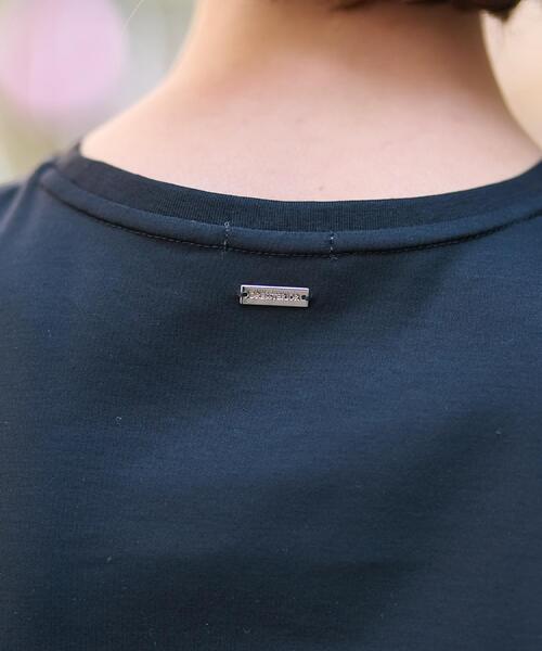 DRESSTERIOR(ドレステリア)の「【ポケットあり/接触冷感/抗菌防臭/消臭】アイスクリアコットンワンピース(ワンピース・レディース・ブラック/ライトブルー/オレンジ・34/36/38)」の14枚目の写真