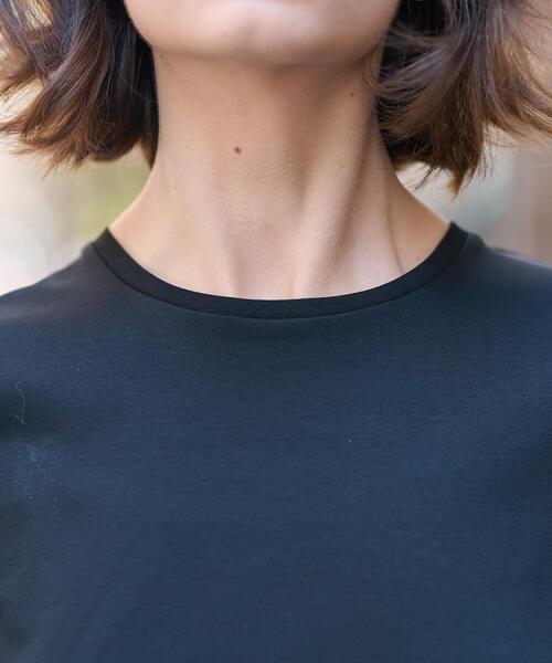 DRESSTERIOR(ドレステリア)の「【ポケットあり/接触冷感/抗菌防臭/消臭】アイスクリアコットンワンピース(ワンピース・レディース・ブラック/ライトブルー/オレンジ・34/36/38)」の17枚目の写真