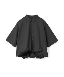 mizuiroind（ミズイロインド）の「mizuiro ind ハーフスリーブバルーンシャツ（シャツ/ブラウス）」
