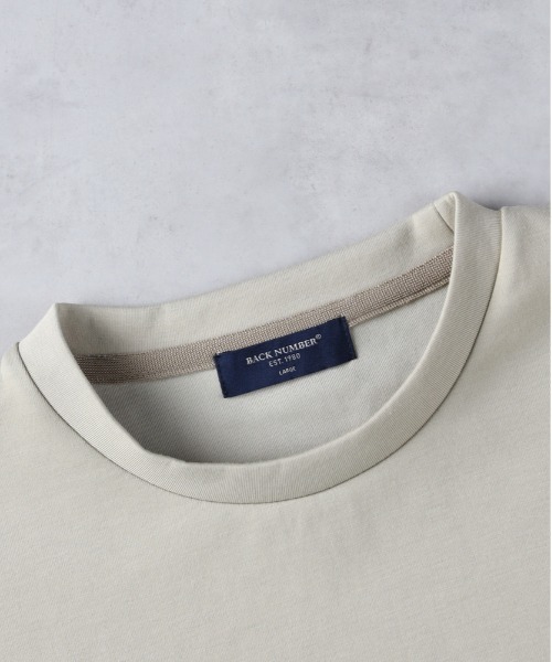 BACK NUMBER(バックナンバー)の「BACK NUMBER(バックナンバー)【メンズ】裾フェイクレイヤードTシャツ(Tシャツ/カットソー・メンズ・ベージュ/ブルー/ブラック・M/XL/L)」の8枚目の写真