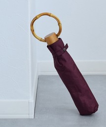 utatane(ウタタネ)の折りたたみ日傘 完全遮光100% 晴雨兼用 北欧色シャンブレー リングハンドル(内ストラップ付)(折りたたみ傘)