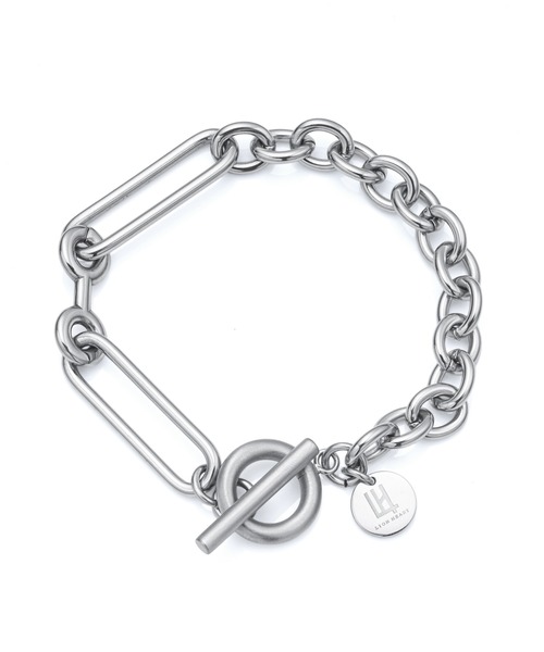 LION HEART（ライオンハート）の「【限定展開】“LH-1”アーバンリンクチェーンブレスレット/サージカルステンレス（金属アレルギー対応）【LION HEART / ライオンハート】（ブレスレット・メンズ・シルバー・M）」の2枚目の写真