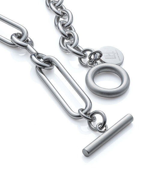 LION HEART（ライオンハート）の「【限定展開】“LH-1”アーバンリンクチェーンブレスレット/サージカルステンレス（金属アレルギー対応）【LION HEART / ライオンハート】（ブレスレット・メンズ・シルバー・M）」の4枚目の写真