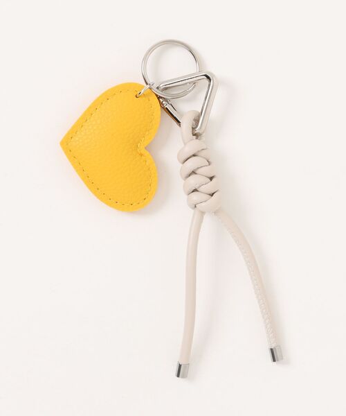 セール】ハートモチーフキーリング バッグチャーム（キーホルダー