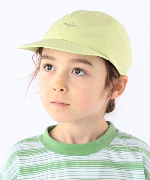 SHIPS（シップス）の「SHIPS KIDS:バッグコード ロゴ キャップ（キャップ・キッズ・ダークラベンダー/ライム/オレンジ系/ネイビー・32/33）」の5枚目の写真
