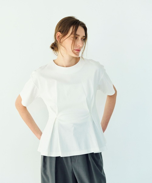 tシャツ タックシルエットトップス「マルチファンクション」 レディース N.O.R.C tシャツ タックシルエットトップス「マルチ