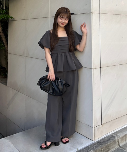 mellowneon（メロウネオン）の「クロスストラップミュールサンダル（サンダル・レディース・アイボリー/ブラック・SMALL/MEDIUM/LARGE）」の19枚目の写真