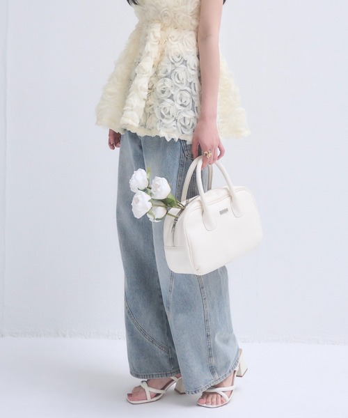 mellowneon（メロウネオン）の「クロスストラップミュールサンダル（サンダル・レディース・アイボリー/ブラック・SMALL/MEDIUM/LARGE）」の8枚目の写真