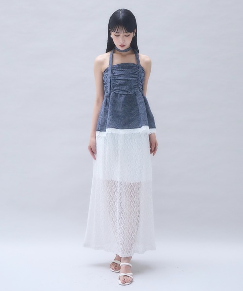 mellowneon（メロウネオン）の「クロスストラップミュールサンダル（サンダル・レディース・アイボリー/ブラック・SMALL/MEDIUM/LARGE）」の10枚目の写真