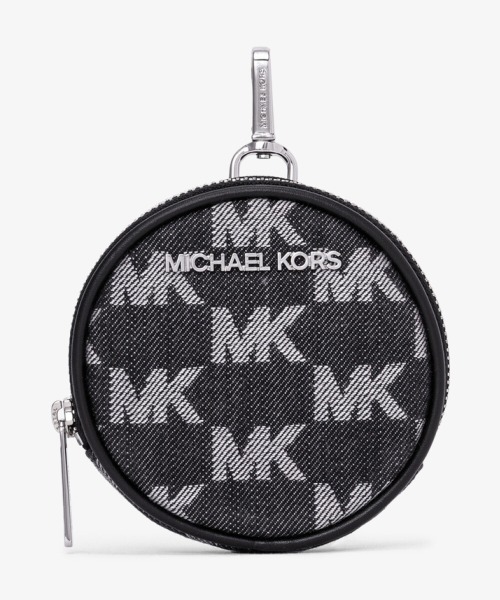 MICHAEL KORS(マイケルコース)の「JET SET ITEM クロスボディ ウィズ テックアタッチ ミディアム - MKシグネチャー(ショルダーバッグ・レディース・ブラック・FREE)」の9枚目の写真
