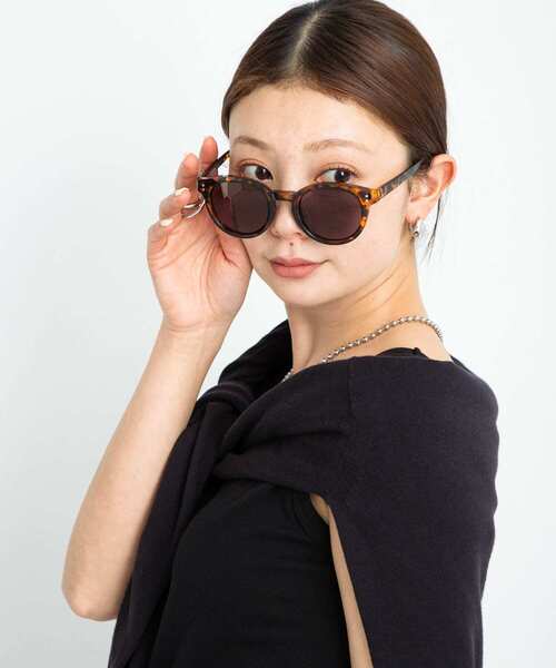 NOEYEDIA（ノーアイディア）の「noeyedia　NE-456（メガネ・レディース・ブラック/ブラウン系その他/ブラウン・ONE）」の4枚目の写真